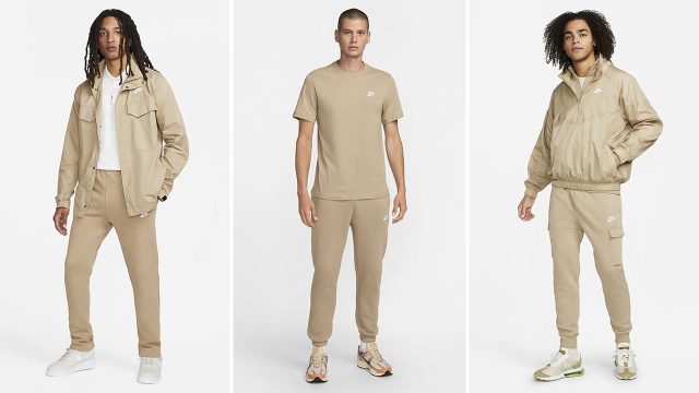 Nike Khaki Clothing Sneakers Outfits Fall Winter 2024