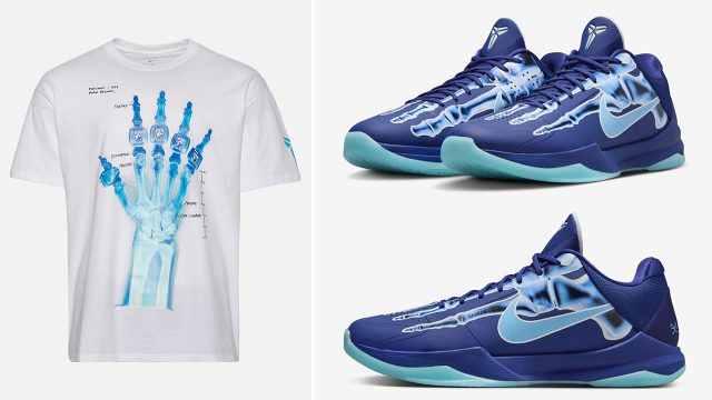 Nike Kobe 5 Protro X Ray Shoes and Shirt