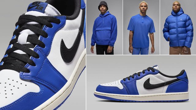 How to Style the Air Jordan 1 Low OG Game Royal With Outfits Shirts Hats Clothing