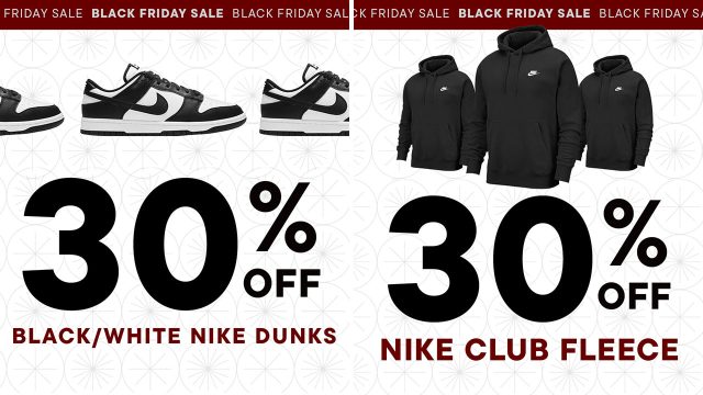 Nike Panda Dunk Club Fleece Clothing Black Friday Sale