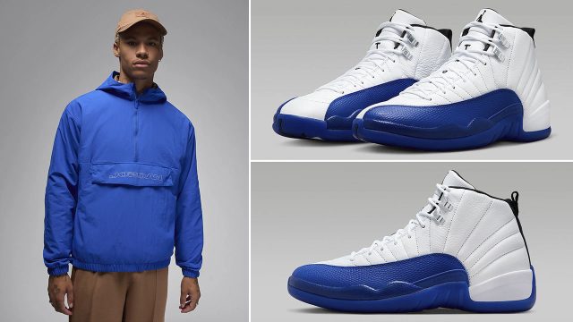 Air Jordan 12 Blueberry Game Royal MVP Jacket