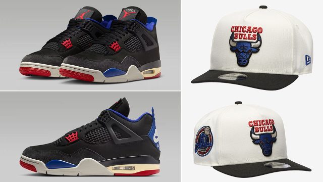 Air Jordan 4 Rare Air New Era Chicago Bulls 9FIFTY Hat Snapback Cap