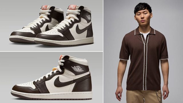 How to Style the Air Jordan 1 High OG Baroque Brown Shoes With Outfits