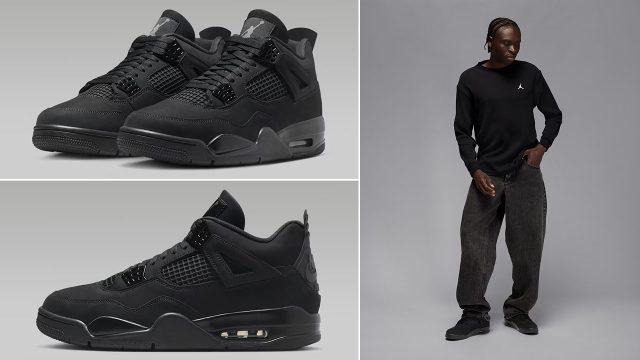 How to Style the Air Jordan 4 Black Cat 2025 Sneakers With Outfits