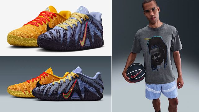 Nike Ja 3 Channel 12 Shoes and Shirt Outfit