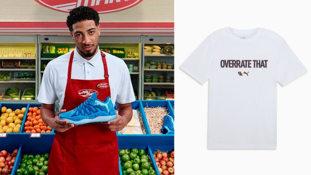 Puma Hali 1 Opal Shoes x Tyrese Haliburton Overrate That T Shirt Outfit