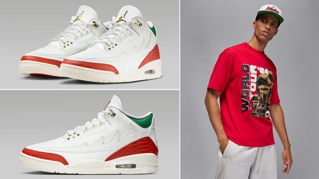 Air Jordan 3 Mexico El Vuelo Outfits