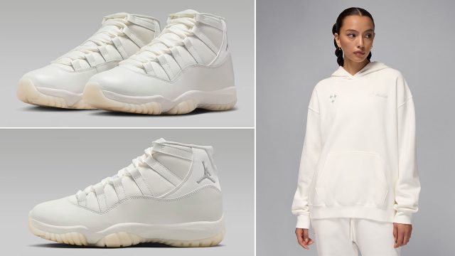 How to Style the Air Jordan 11 Pearl Sneakers With Outfits