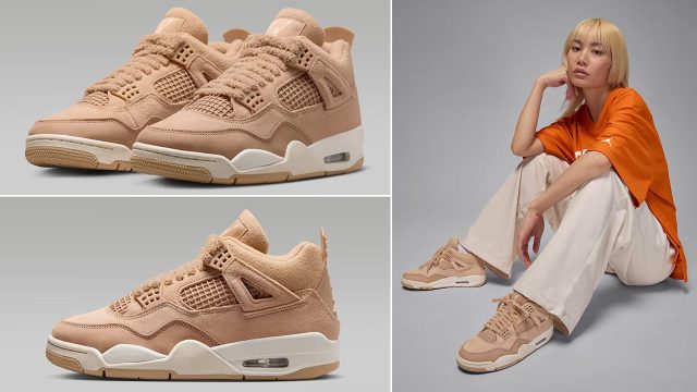 How to Style the Air Jordan 4 Cozy Girl Hemp Sneakers With Outfits