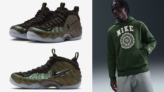 Nike Air Foamposite Pro Pine Green 2025 Outfits
