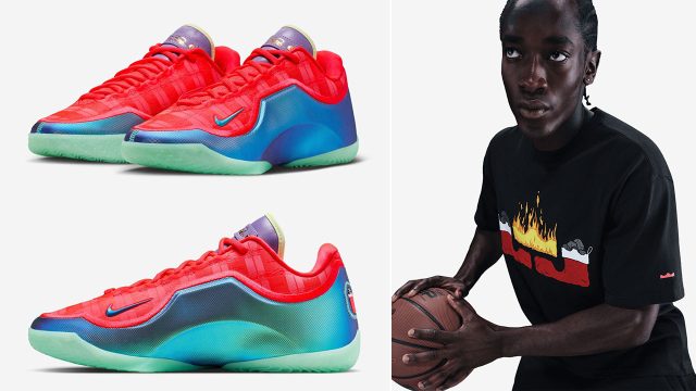 Nike LeBron 23 Stocking Stuffer Sneakers and T Shirt