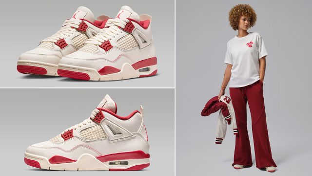 Air Jordan 4 Valentines Day 2026 Outfits