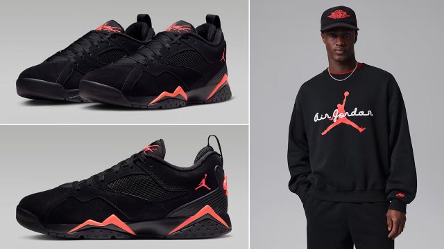 Air Jordan MVP 92 Black Infrared 23 Sneakers Outfits