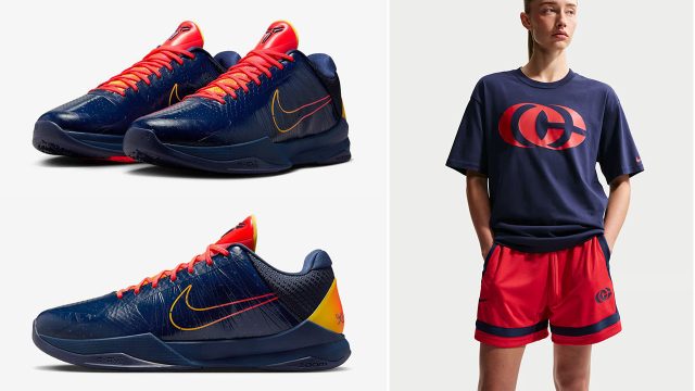 Nike Kobe 5 Protro Caitlin Clark Indiana Fever Shoes Apparel Outfits