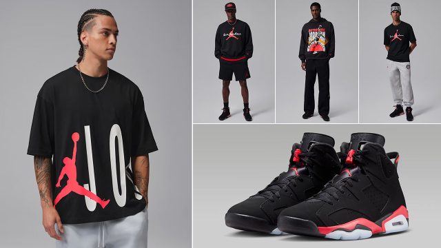 How to Style Air Jordan 6 Reverse Infrared Salesman 2026 Sneakers Outfits