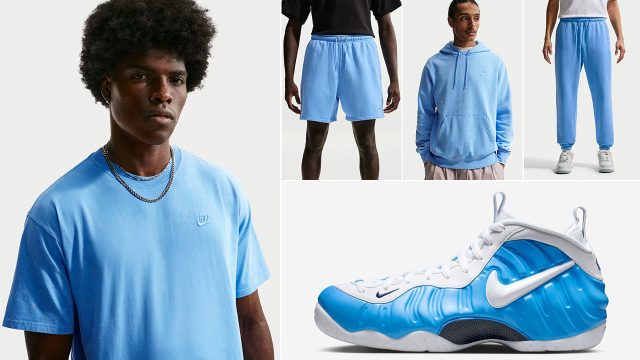 How to Style Nike Air Foamposite Pro University Blue 2026 Outfits to Match