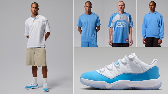 How to Style Air Jordan 11 Low UNC University Blue 2026 Outfits to Match Sneakers