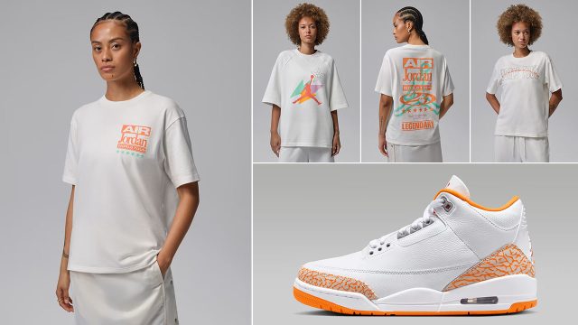 How to Style Air Jordan 3 Orange Citrus Outfits to Match Sneakers