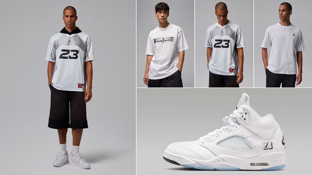 How to Style Air Jordan 5 White Metallic 2026 Outfits to Match