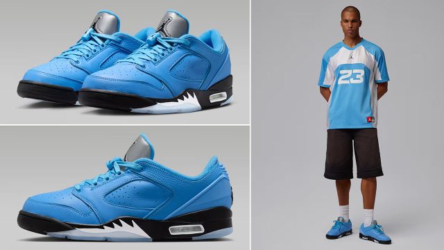 Jordan Sixty Plus Low University Blue Mens Sneakers and Outfits