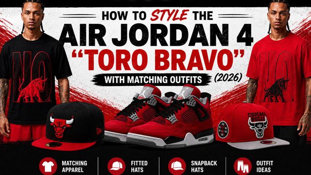 How to Style Air Jordan 4 Toro Bravo 2026 With Matching Outfits