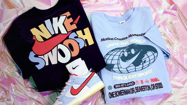 Nike Swoosh World Collection Sneakers and Apparel