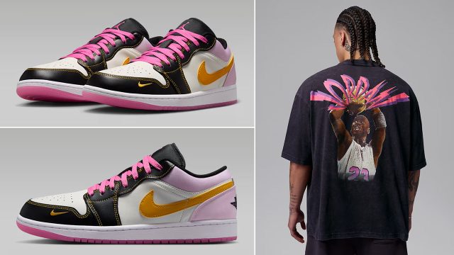 Air Jordan 1 Low Sherbet Sneakers and Matching Outfits