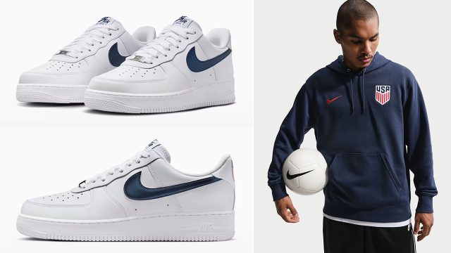 Nike Air Force 1 Low Team USA Outfits